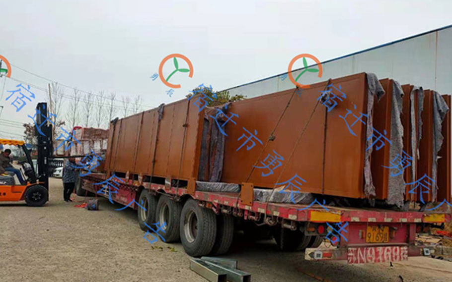 仿古候車亭發(fā)貨